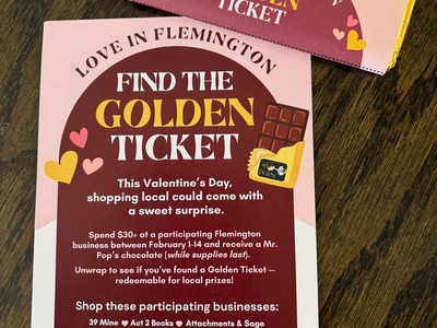“Find the Golden Ticket” Begins in Flemington