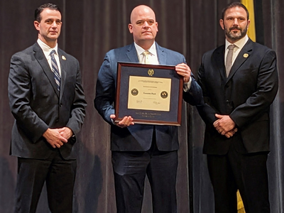 Congratulations to Lt. Everett Holt from the Borough of Raritan and the Community 