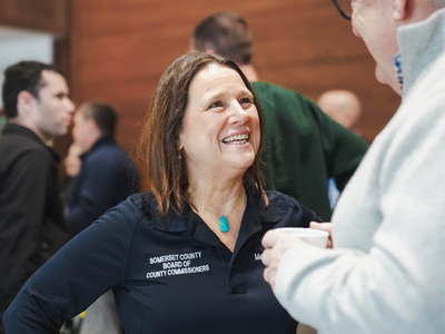 Somerset County Commissioner Melonie Marano Attends the Somerset County Park Commission's Annual Volunteer Appreciation Breakfast
