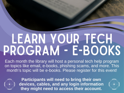 Learn How to Use eBooks at the Raritan Public Library