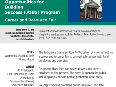 JOBS Program Career & Resource Fair Coming to Somerville on March 18