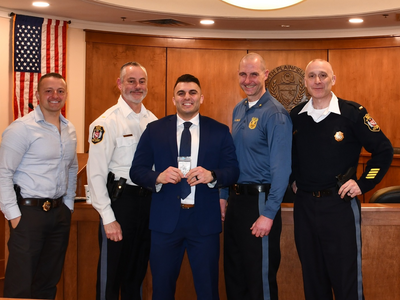 North Plainfield Officer Michael Devaney Sworn In as Probationary Police Officer
