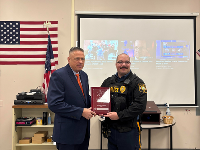 Raritan Township News: Officer Michael Devaney Sworn In as Probationary Police Officer