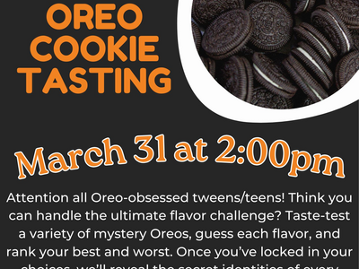 Mystery Oreo Taste Test Coming to the Raritan Public Library