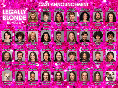 Villagers Theatre in Somerset · Cast Announcement Meet the Cast of Legally Blonde: The Musical