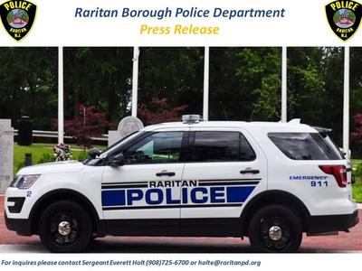  Raritan Police Arrest Local Resident on Weapons Charges Following Foot Pursuit
