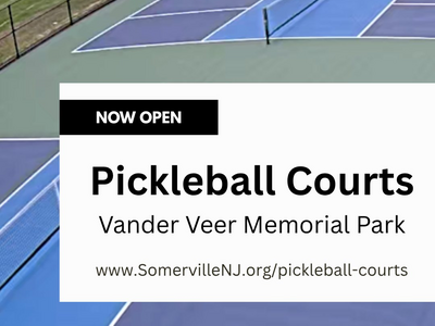 Kenneth Cornell Pickleball Courts Reopen at Vander Veer Park in Somerville