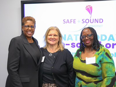 Commissioner Director Robinson Joins Safe+Sound Somerset Donor Appreciation Breakfast