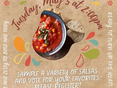 Spice, Snacks, and Community: Raritan Library Hosts Adult Crafternoon Salsa Tasting on May 5