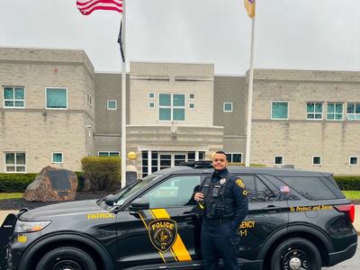 Franklin Township Police Celebrate Officer Ragaie as Officer of the Quarter