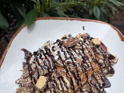 Taste of the Day: Turf Surf and Earth — Somerville - Kit Kat Pancakes
