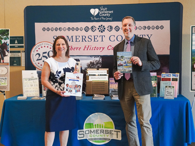 Somerset County Celebrates National County Government Month with Informational Display at SCLSNJ Bridgewater