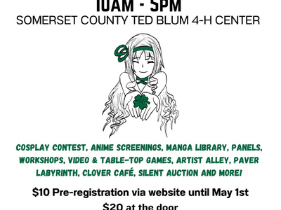 Somerset County 4‑H to Host 14th Annual Clover Con on May 26