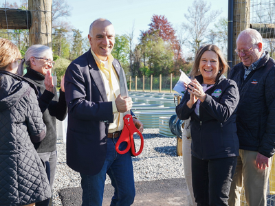 Bedminster Community Garden Celebrates Ribbon Cutting with County and Local Leaders