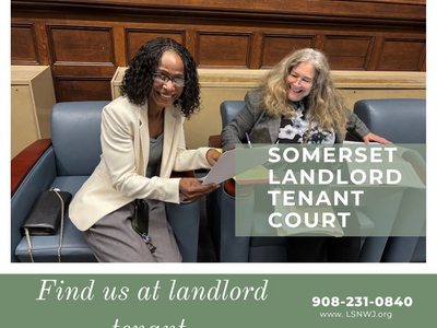 Facing an Eviction and Have a Court Hearing Scheduled - Legal Services of Northwest Jersey Can Help