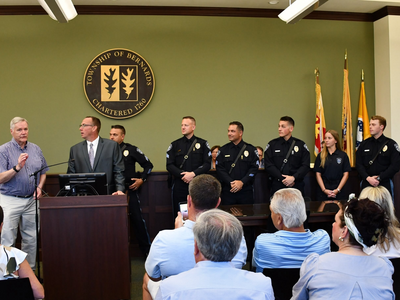 Bernards Township Police Officers Honored with Life Saving Award After Heroic Response