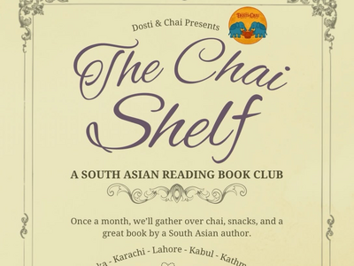 Dosti & Chai Introduces “The Chai Shelf,” a Monthly South Asian Book Club