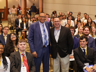 Lt. Governor Caldwell Addresses Students at Mid‑Atlantic Political Intern Summit