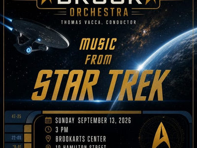 Boldly Go to the Brook This September for a Star Trek 60th Anniversary Celebration at the Brooks Art Theatre