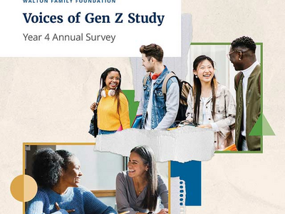 From Gallup & Walton Family Foundation -  Voices of Gen Z: Year 4 Annual Survey 