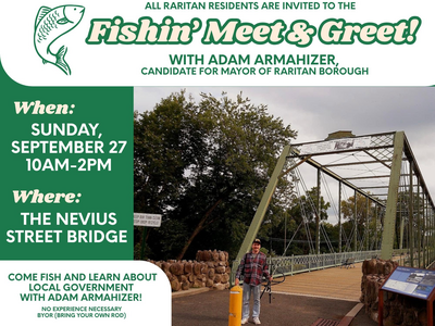A Community Connection on the Raritan River: Fishin’ Meet & Greet at Nevius Street Bridge