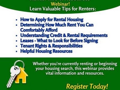 Renter Info & Resources: A Vital Webinar for Somerset County Neighbors
