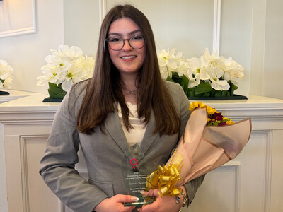 RVCC Student Honored by Somerset County for Her Efforts in Government, Social Service   