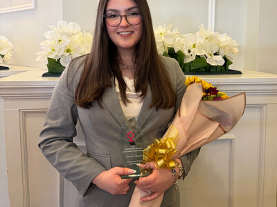 RVCC Student Honored by Somerset County for Her Efforts in Government, Social Service   