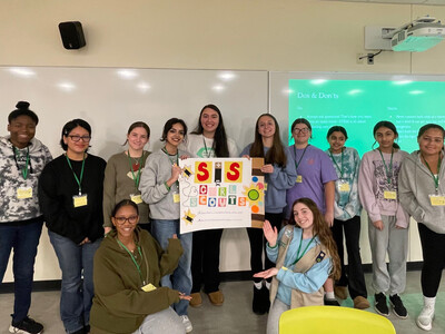 RVCC Sisters In STEM Club Assists Hillsborough Girl Scouts with Engineering Badge